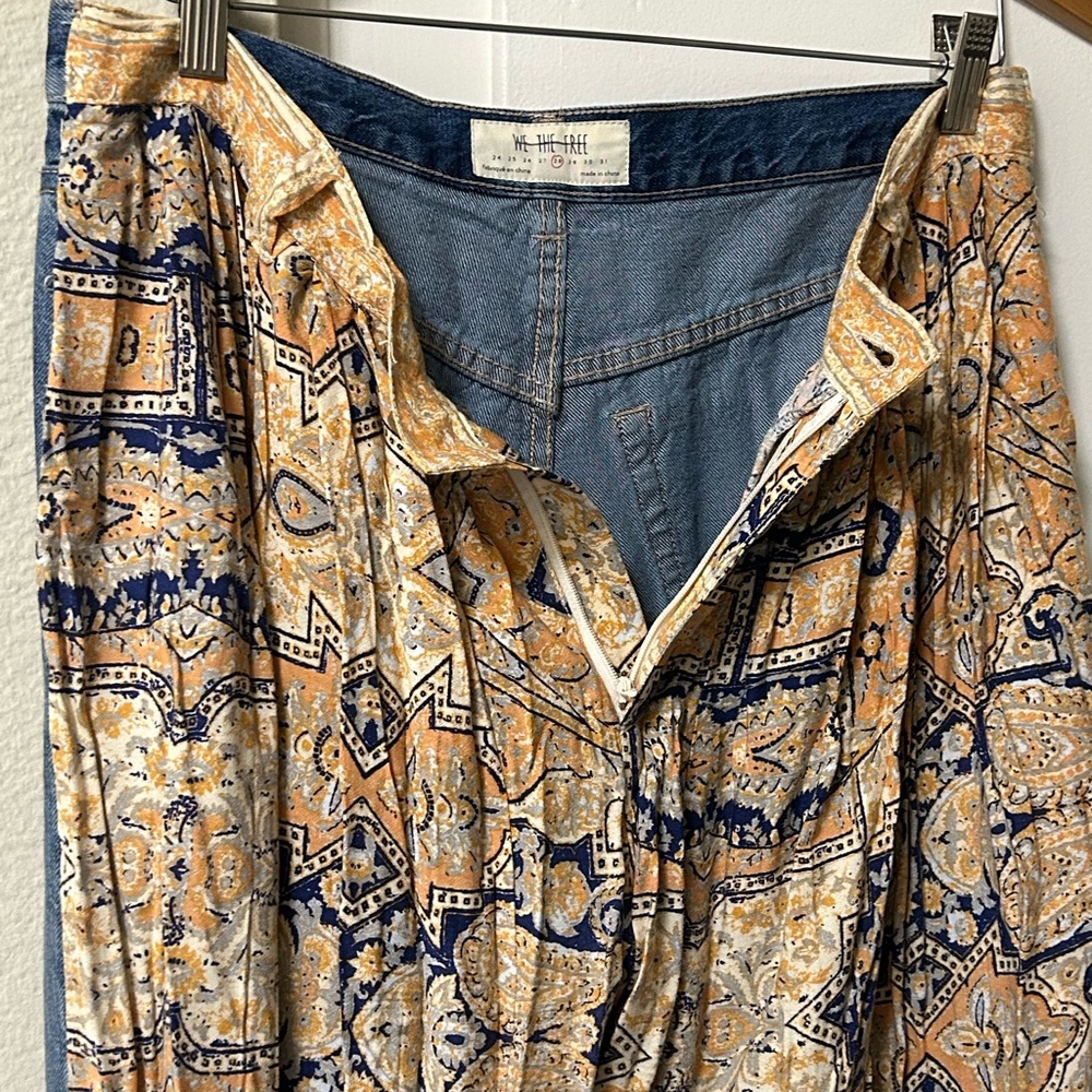 Wide leg Jean